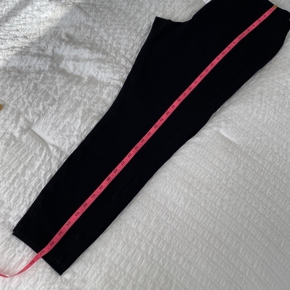 ORVIS Womens Cozy Stretch Leggings Black Color Soft Wide Waistband Size L - Picture 8 of 12